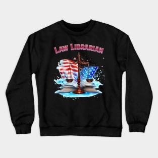 law librarian Crewneck Sweatshirt